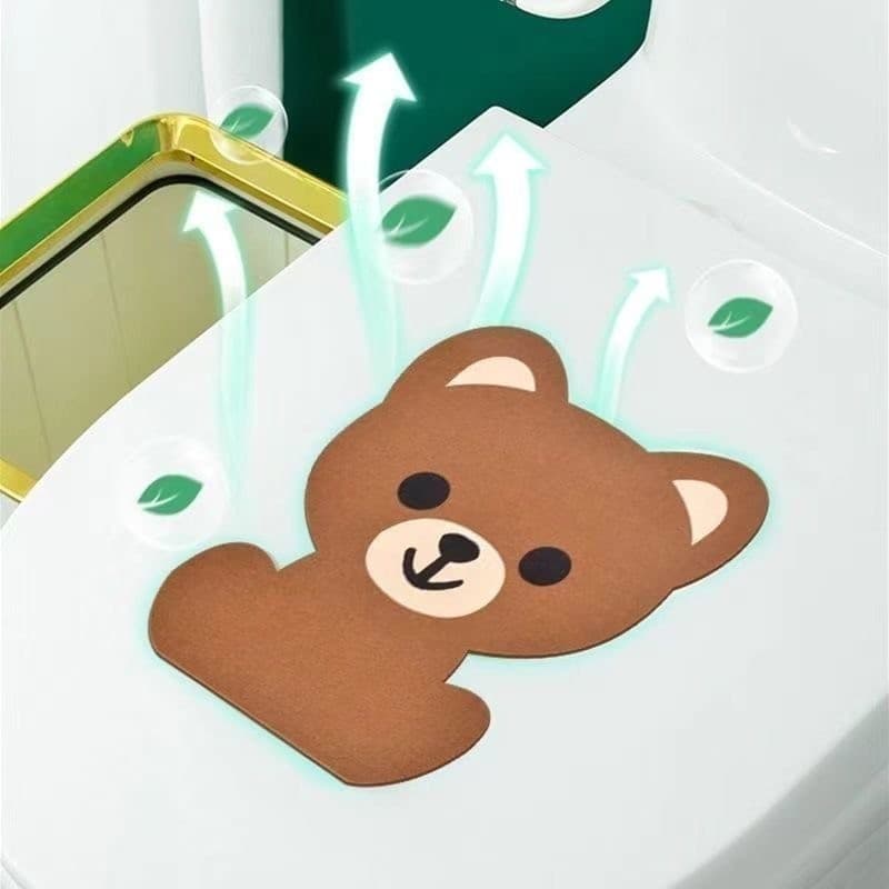 Featured สติ๊กเกอร์ดับกลิ่นห้องน้ำ สติ๊กเกอร์กลิ่นน้ำหอมลายการ์ตูน มีกาวในตัวเป็นมิตรกับสิ่งแวดล้อม 1 ชิ้น รูปที่ 4