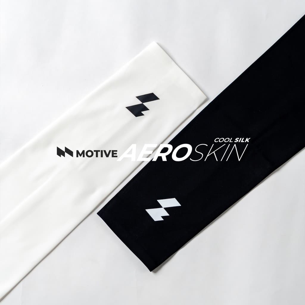 MOTIVE ปลอกแขน Arm Sleeves รุ่น AeroSkin Cool Silk ปลอกแขนกันแดด ปลอกแขนวิ่ง ไร้รอยต่อ รูปที่ 2