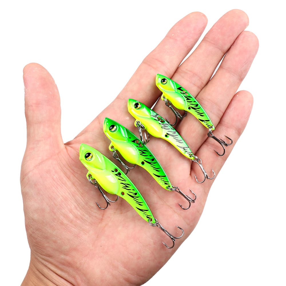 ตกปลาจิ๊กช้อนล่อ VIB 5g/7g/10g/14g ใบมีดโลหะเหยื่อตกปลาช้อน Crankbaits สําหรับปลาเทราท์เบสเหยื่อปลาแซลมอนน้ําจืดน้ําเค็ม รูปที่ 4