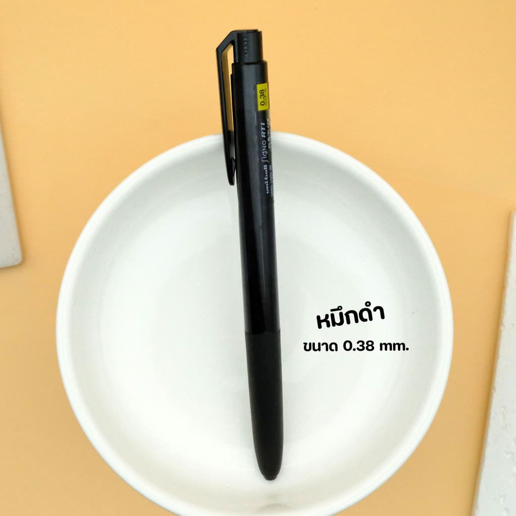 Uni ball Signo RT1 UMN-155N ปากกาเจล ขนาด0.38,0.5,0.7mm หมึกน้ำเงิน ดำ แดง กรม รูปที่ 6