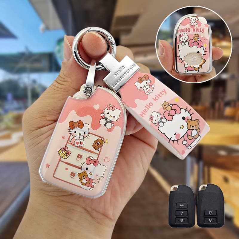 ปลอกกุญแจรถสําหรับ Toyota vios yaris 2022 2020 2016 2024 2017 2018 2019 TPU เคสกุญแจรถยนต์ เคสกุญแจรีโมทรถยนต์ รูปที่ 8
