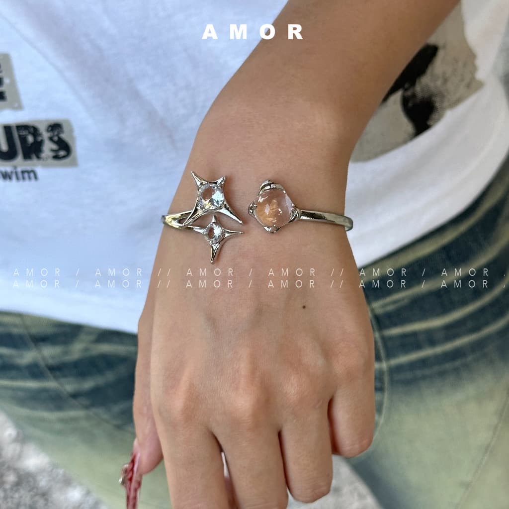 สร้อยข้อมือ Xingmang Cinderella Crystal ดีไซน์ดั้งเดิมเฉพาะ สร้อยข้อมือระดับไฮเอนด์ของผู้หญิง รูปที่ 5