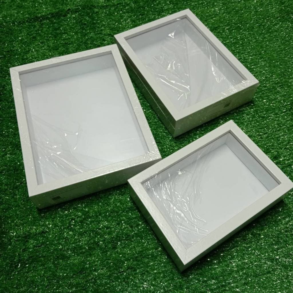 กรอบรูป สำหรับใส่ดอกไม้แห้ง แบบกลวง วางได้แนวตั้ง/นอน มีรูแขวน DIY กรอบรูปใส่ดอกไม้แห้ง มินิมอล ราคา/ชิ้น รูปที่ 5