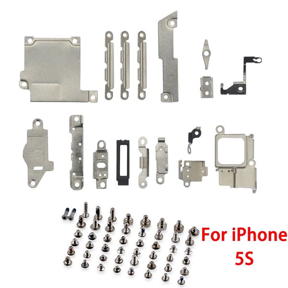 ชุดแผ่นเหล็กและสกรูภายในครบชุดสําหรับ iPhone 5S SE 6 6S 7 8 Plus X XR XS Max รูปที่ 6
