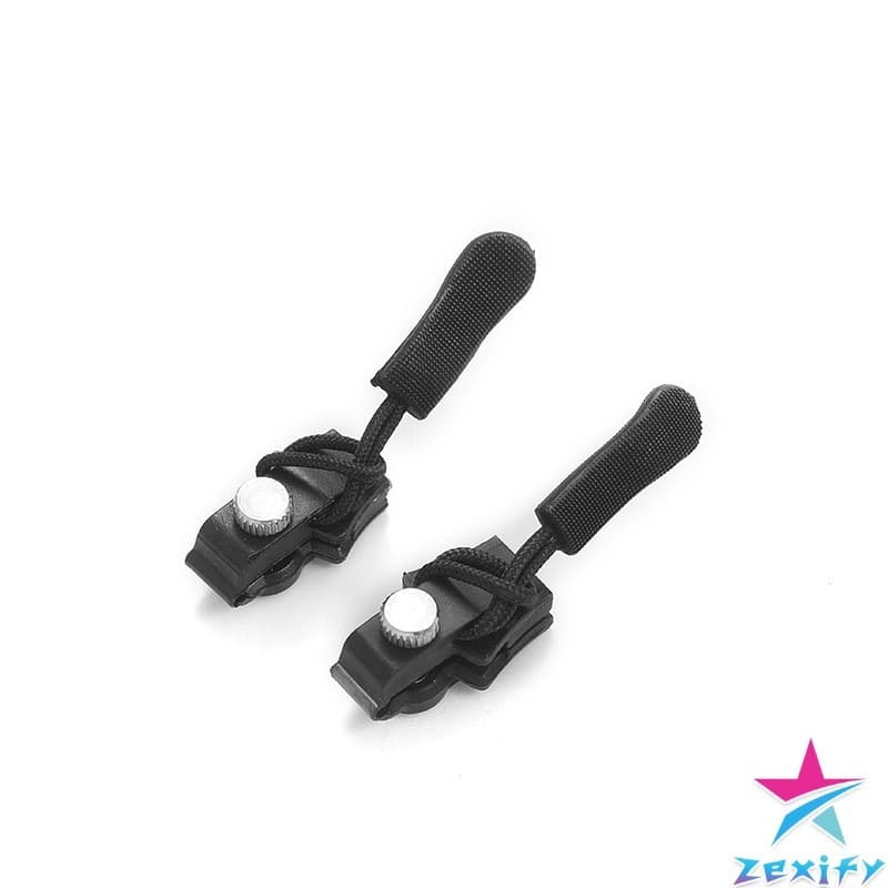 ZXF ชุดซิปซ่อม 3 ขนาดแตกต่างกัน ถอดออกได้และติดตั้งได้ Zipper Head รูปที่ 9