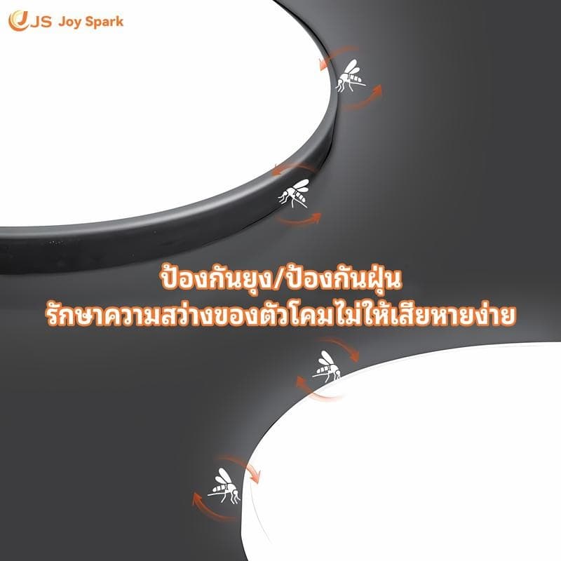 โคมไฟเพดาน LED ขนาด 24W/36/48W รุ่น ทรงกลม สำเร็จรูปพร้อมหลอด แสงสีขาว รูปที่ 5