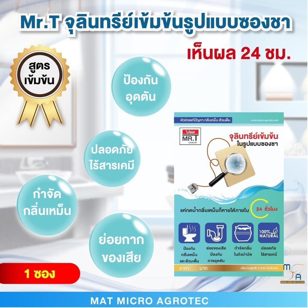 *สินค้าแถมเท่านั้น MR.T รูปที่ 3