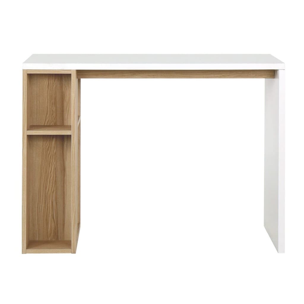 Koncept Furniture โต๊ะทำงาน รุ่น Floxi ขนาด 100 ซม. สีขาว แบรนด์ KONCEPT FURNITURE รูปที่ 2