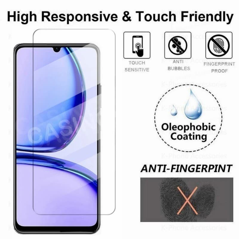 สําหรับ POCO M7 4G POCOM7 Poco M7 Plus M7 Pro 5G 4G 2025 2 in 1 คลุมทั้งหมดกระจกนิรภัยด้านหน้าฟิล์มป้องกันหน้าจอกลับกล้องเลนส์ป้องกันฟิล์ม รูปที่ 2