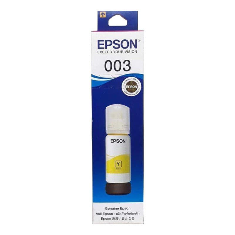 สินค้าประกันศูนย์ EPSON Ink 003 Original หมึกเติมแท้สำหรับ EPSON L3110 L3210 L3216 L3150 L3250 NO.003 ของแท้ รูปที่ 3