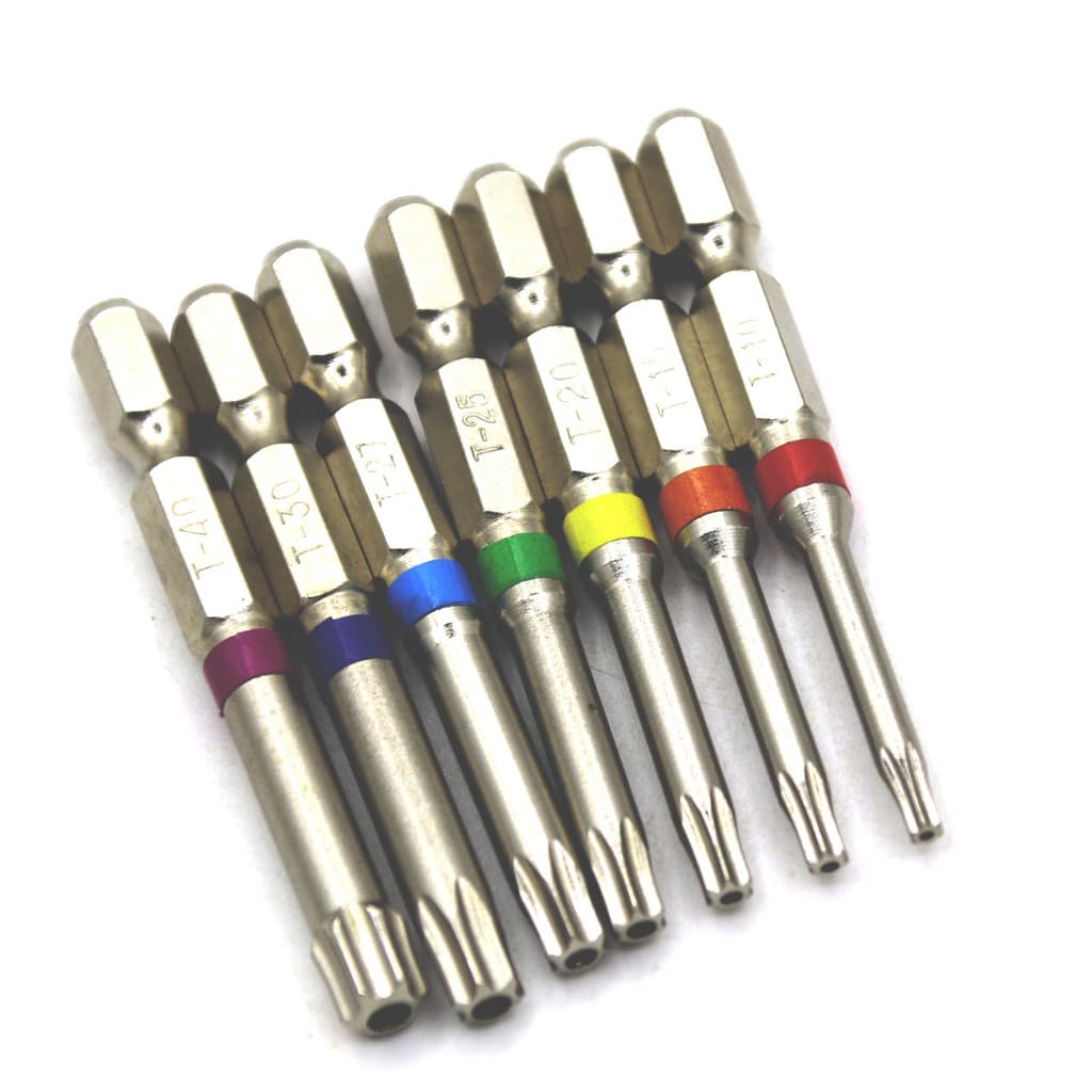 Hexagon Shank Torx ซ็อกเก็ตหกเหลี่ยม Phillips Ball Head หัวไขควงไฟฟ้าด้วยตนเอง Non-Magnetic High- รูปที่ 9