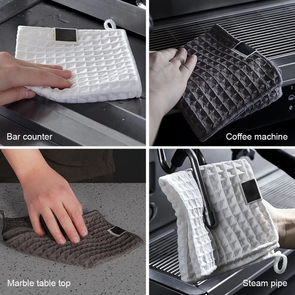 ผ้าเช็ดอุปกรณ์กาแฟ สำหรับบาริสต้า | Barista Coffee Cleaning Towel รูปที่ 7
