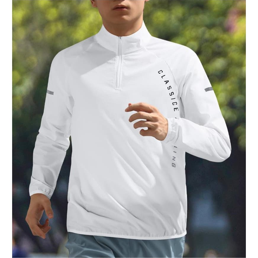 MANSTR ผู้ชายวิ่งออกกําลังกายกีฬาเสื้อแขนยาวและกางเกงดริฟท์ตาข่ายการฝึกอบรมชุดกีฬาฟุตบอลชุดกีฬาชุดเซ็ตผู้ชาย รูปที่ 3