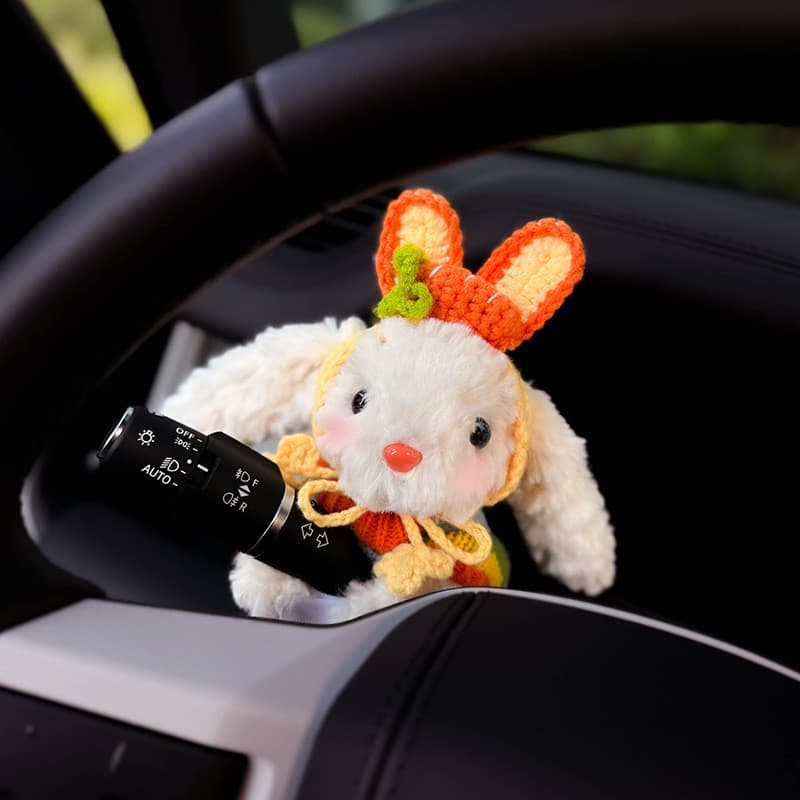 ตุ๊กตาหมีน่ารัก ตุ๊กตากระต่าย สําหรับตกแต่งที่ปัดน้ําฝนรถยนต์ แต่งภายในรถยนต์ รูปที่ 3