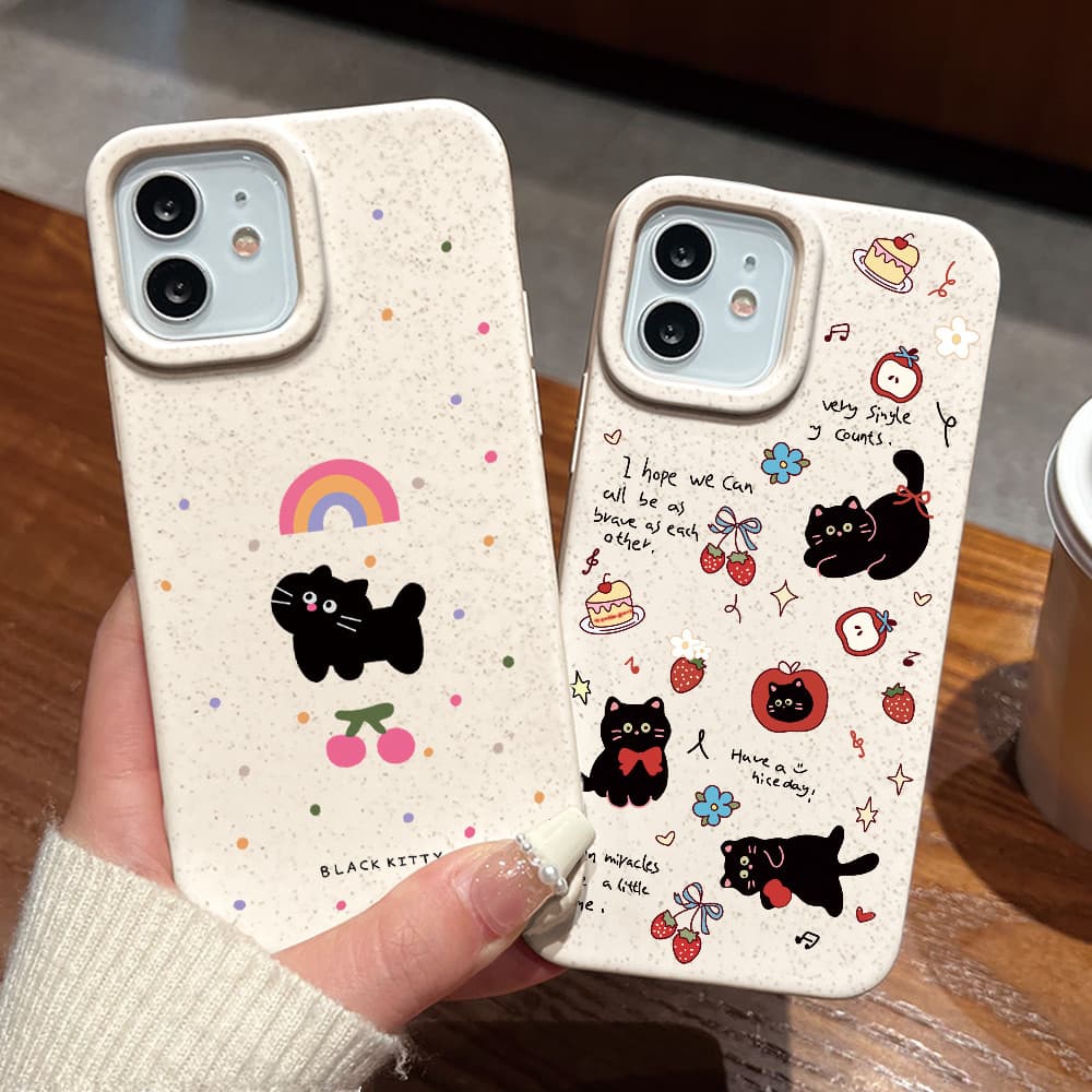 เคสนุ่มเ For iPhone 16 15 14 13 12 11 8 7 6 6S X XS XR SE Plus Pro Max 2020 2022 เคสไอโฟน การ์ตูน XMK รูปที่ 2