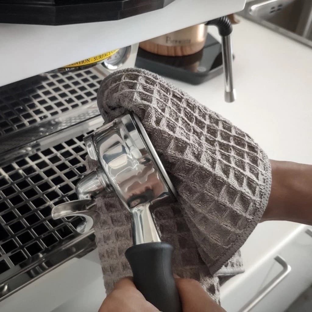 ผ้าเช็ดอุปกรณ์กาแฟ สำหรับบาริสต้า | Barista Coffee Cleaning Towel รูปที่ 4