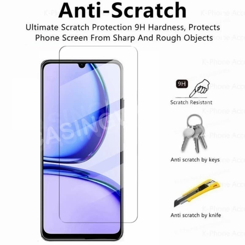 สําหรับ POCO M7 4G POCOM7 Poco M7 Plus M7 Pro 5G 4G 2025 2 in 1 คลุมทั้งหมดกระจกนิรภัยด้านหน้าฟิล์มป้องกันหน้าจอกลับกล้องเลนส์ป้องกันฟิล์ม รูปที่ 6