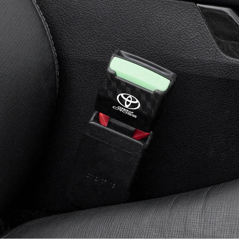 Toyota หัวต่อขยายเข็มขัดนิรภัยรถยนต์ หัวเสียบเข็มขัดนิรภัยเพื่อตัดเสียงเตือน ที่เสียบเบลท์หลอกใช้งานได้จริงเสียบต่อกันได้ สำหรับ Toyota Prius Fortuner Corolla Cross CHR Camry Wish Vios Veloz Estima Sienta Yaris Ativ Altis Hilux Revo bZ4X Hiace รูปที่ 5