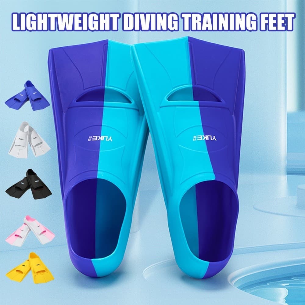 การฝึกดำน้ำ Flipper เด็กมืออาชีพรองเท้าว่ายน้ำที่มีน้ำหนักเบา รูปที่ 7
