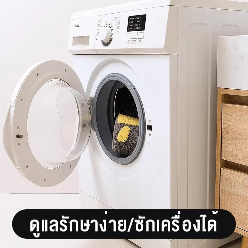พรมปูพื้น พรมเช็ดเท้า พรมห้องน้ํา ซับน้ำได้ดี พรมกันลื่น พรมห้องนอน นุ่มสบายเท้า 40X60cm คุณภาพดี สีไม่ต รูปที่ 9