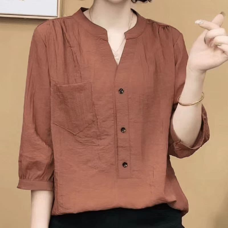 เสื้อคลุมแขนครึ่งสไตล์คลาสสิก ออกแบบให้สวมใส่ง่ายและทำให้ดูเพรียว เหมาะสำหรับฤดูร้อน รูปที่ 1