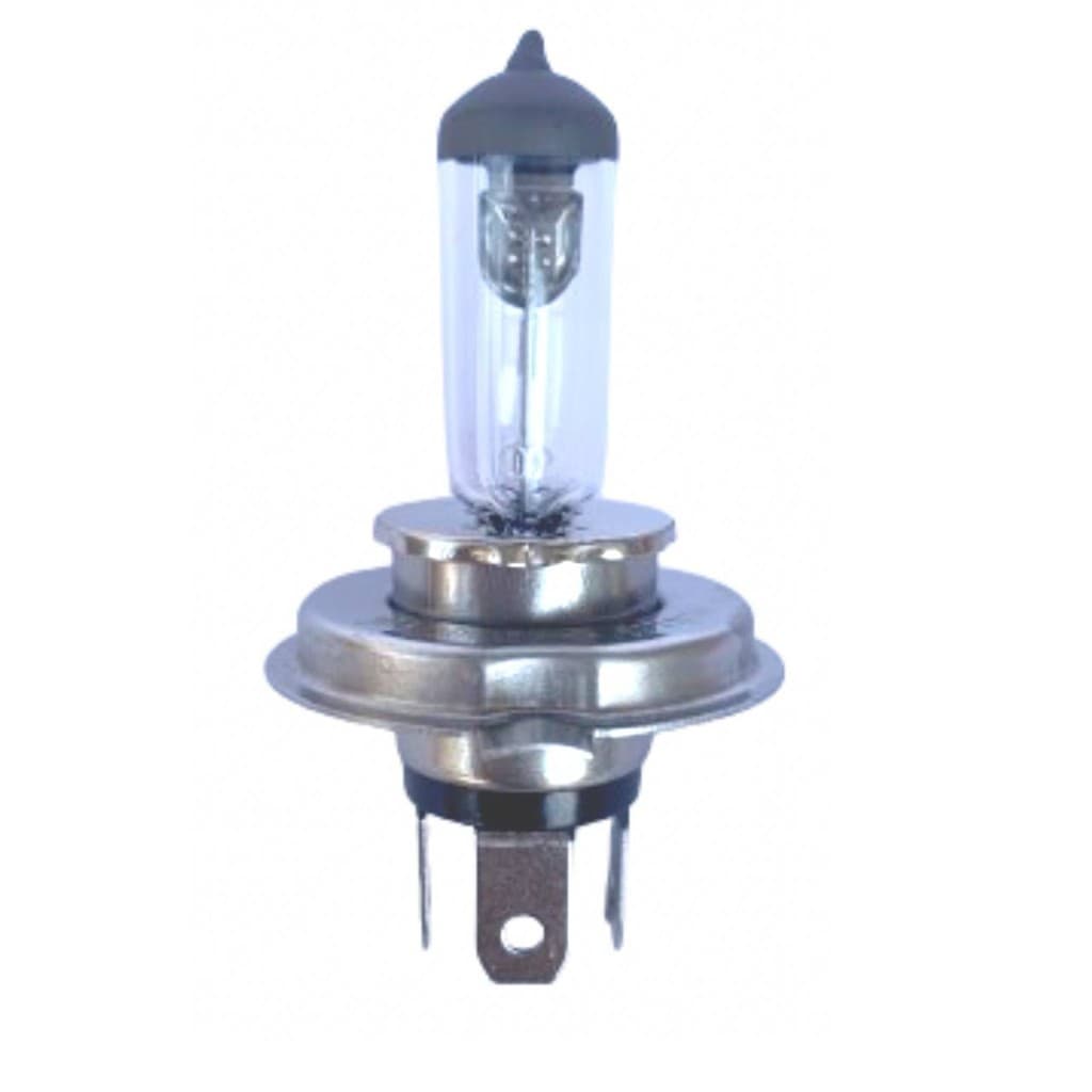 12v H4 100/90w 3ขา หลอดไฟหน้ารถยนต์ แสงเดิมรถ รูปที่ 2