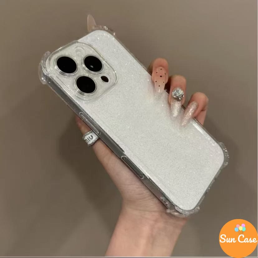 กลิตเตอร์ เคสโทรศัพท์ For iPhone 16 11 12 pro max Case iPhone 13 14 15 pro max 12 13 pro max 15 16 PLUS ป้องกันการตกทั้ง รูปที่ 4