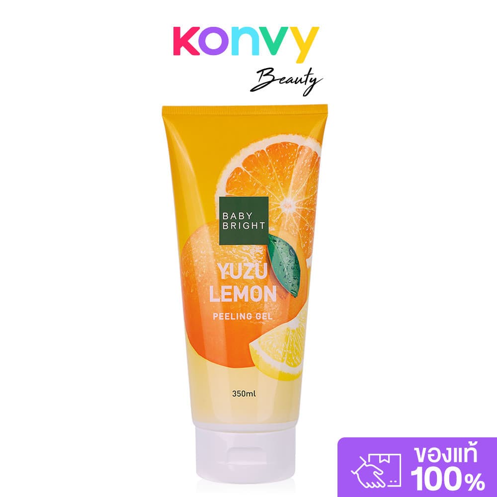 Baby Bright Apple Honey Peeling Gel 350ml เบบี้ ไบร์ท เจลลอกขี้ไคล สูตรผิวเต่งตึง ชุ่มชื้น ลดเลือนริ้วรอย. รูปที่ 2