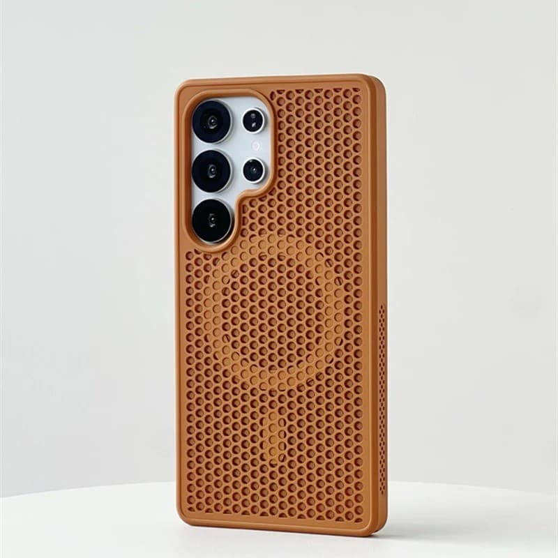 สินค้าคุณภาพดี เคสโทรศัพท์แม่เหล็กระบายความร้อนของSamsung ซัมซุง s25 s24 s23 s22 u p + fe ultra plus #sm02 รูปที่ 6