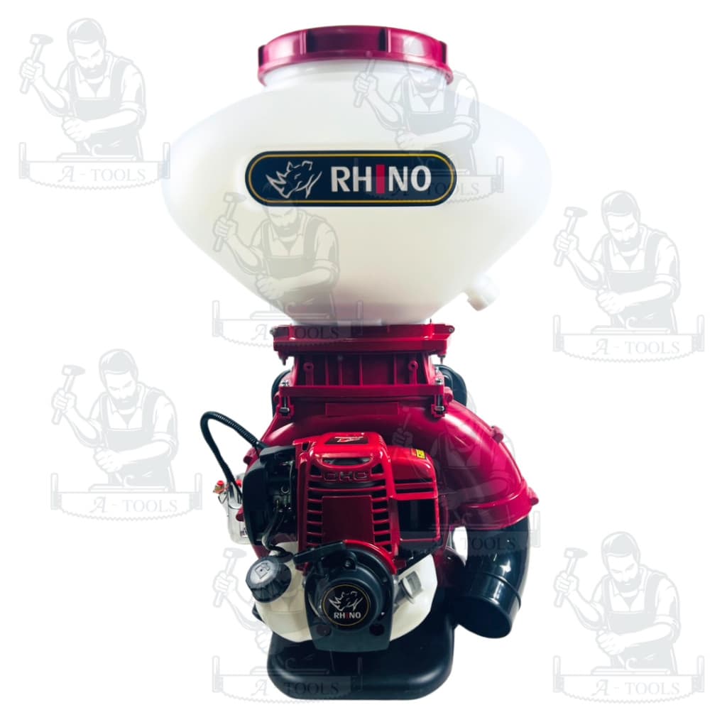 RHINO เครื่องพ่นปุ๋ย RHINO / NAKASHI / MISUZEN เครื่องพ่นลม 4จังหวะ 26ลิตร ลิ้น-รางสแตนเลส เครื่องพ่นเมล็ด พ่นข้าว 4T รูปที่ 2