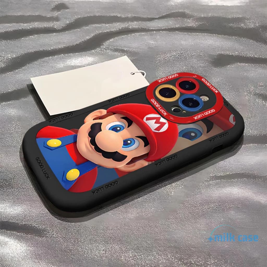 เคสไอโฟน ซูเปอร์มาริโอ สำหรับ IPhone 11 15 16 13 12 14 Pro Max XR X XS 7 8 15 Plus เคส IPhone เคสไอโฟน 13 11 16 15 P832 รูปที่ 7