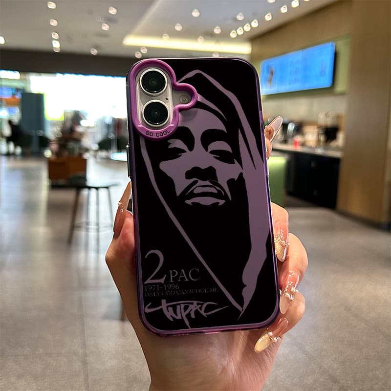 For OPPO ซองโทรศัพท์ A18 A38 A15 A15s A60 การระลึก 2Pac A18 A38 A3 X A15 A15S A35 A57 A77 A77S รูปที่ 6