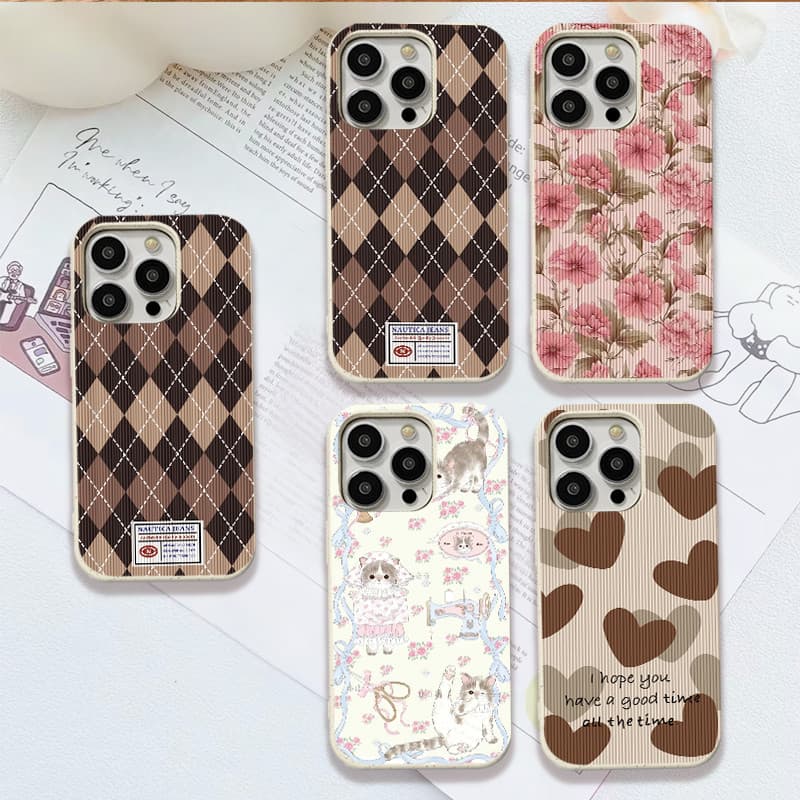 Vintage Case เคส Oppo A38 A54 A18 A15 A7 A17K A53 A33 A16K A35 A57 A77 A3s A12e A9 A58 Reno10 คดีโอปโป รูปที่ 6