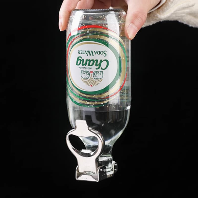 Bottle Opener ที่เปิดขวด จุกปิดขวดแบบ2in1 สำหรับเปิด ปิดขวดเบียร์ น้ำอัดลม โซดา กระป๋อง ป้องกันการรั่วไหล รูปที่ 5