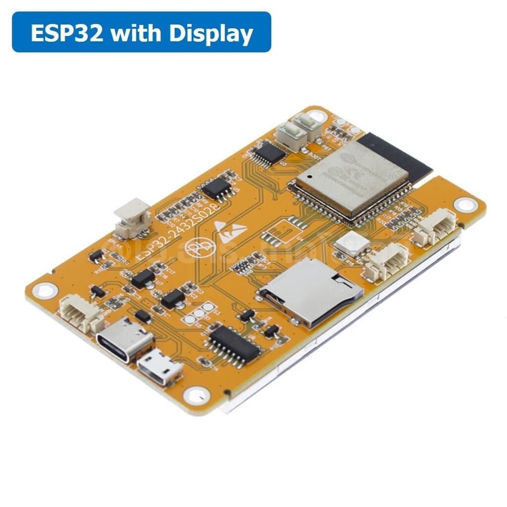 2.4/2.8/3.5Inch บอร์ด ESP32 MCU WROOM Arduino LVGL Smart Display WIFI Bluetooth ขนาด 2.4"/2.8"/3.5" LCD TFT 240x320 *... รูปที่ 6