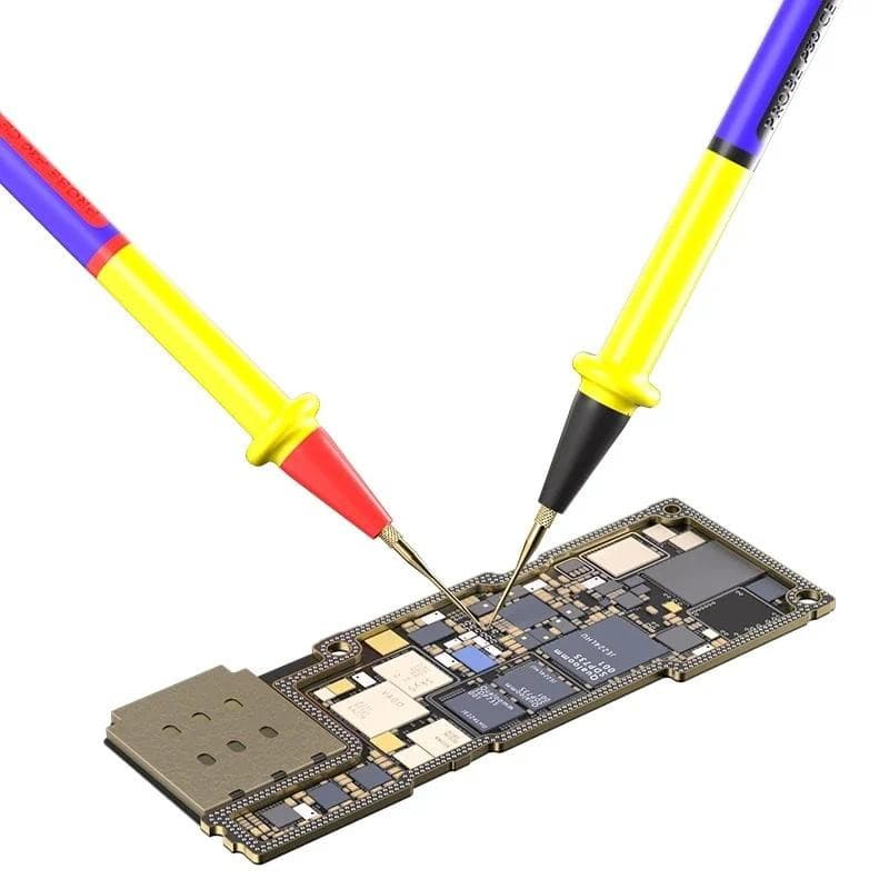 MECHANIC RP15 ปากกามัลติมิเตอร์ 1000V 20A สแตนเลสสตีลมัลติมิเตอร์แบบดิจิตอล Ultra Fine Point เข็ม Soft Test Probe รูปที่ 3