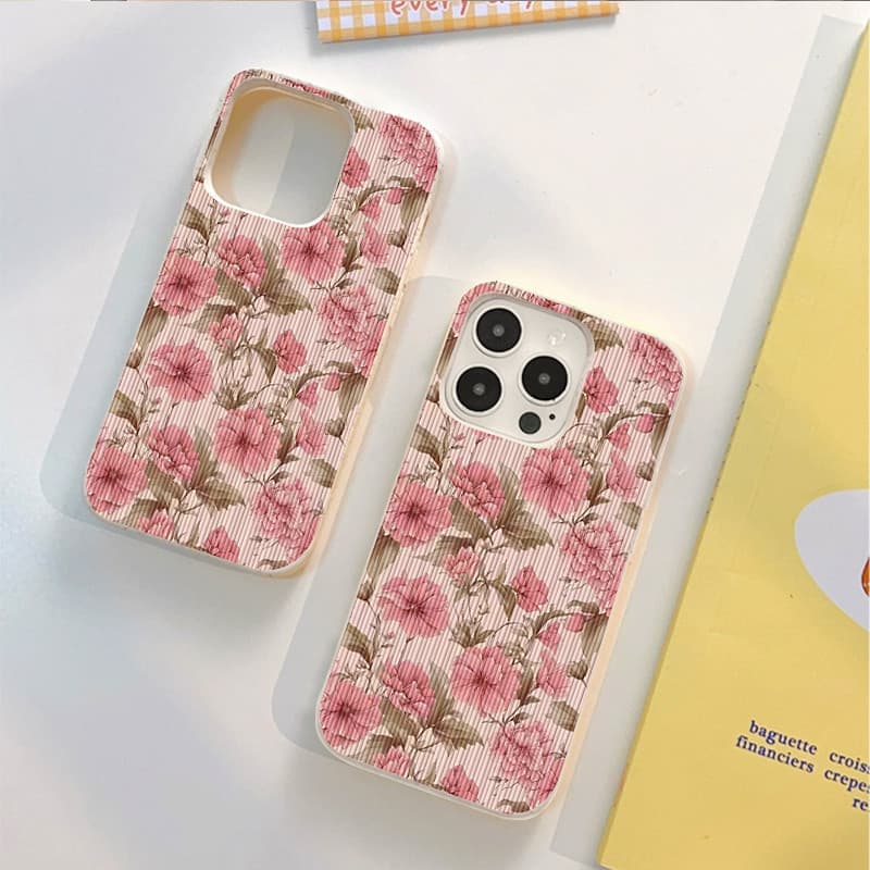 Vintage Case เคส Oppo A38 A54 A18 A15 A7 A17K A53 A33 A16K A35 A57 A77 A3s A12e A9 A58 Reno10 คดีโอปโป รูปที่ 5