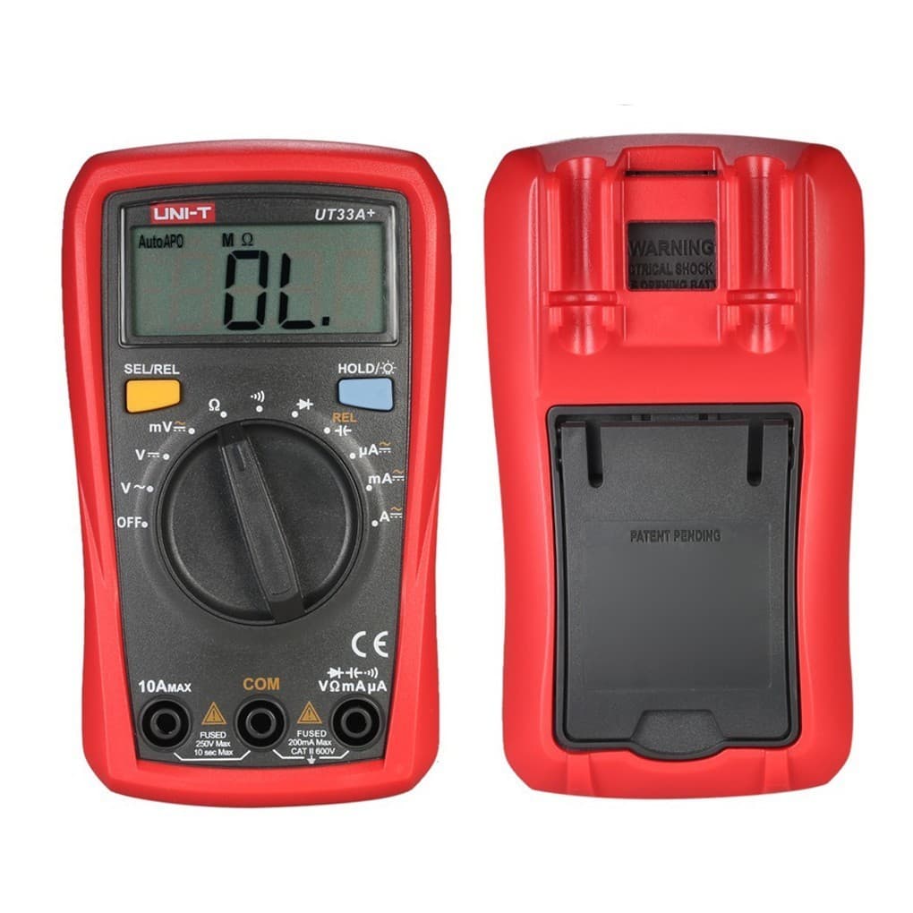 แท้ ส่งจากไทย มิเตอร์วัดไฟดิจิตอล,มัลติมิเตอร์ดิจิตอล Uni-T,UT33A+,UT33B+,UT33C+,UT33D+ รูปที่ 5