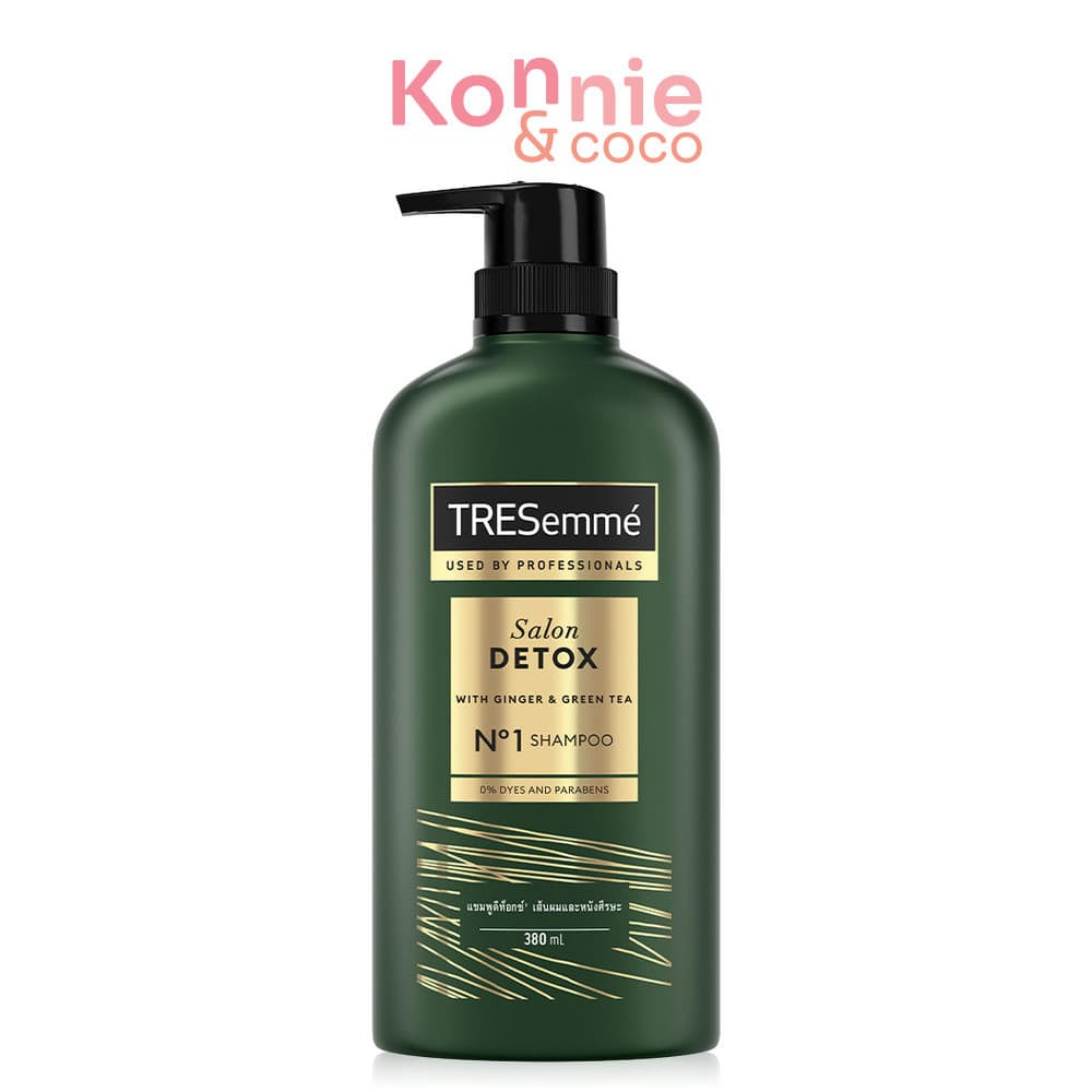 Tresemme Shampoo เทรซาเม่ แชมพูสระผม 380ml (Keratin Smooth/Bond Repair/Salon Detox/Hair Fall Control) รูปที่ 4