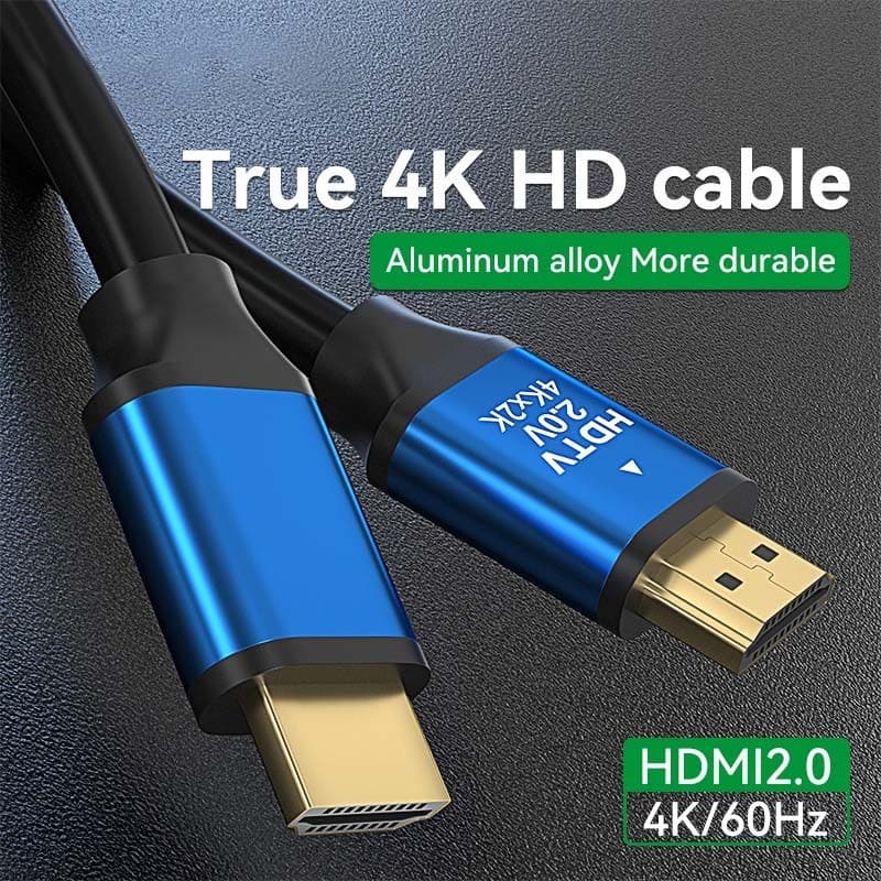 สายHDTV 2.0 เล่นเกมและดูหนัง 4K ได้เต็มตา คมชัดทุกการทำงาน ความยาว1.5-10เมตร รูปที่ 6
