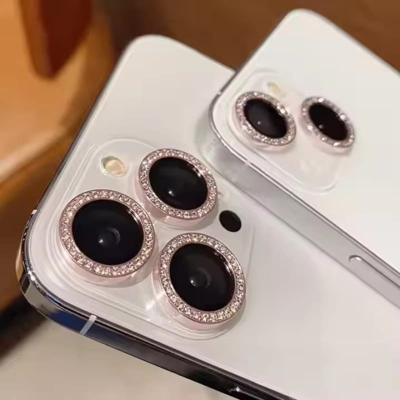 วงแหวนโลหะปกป้องเลนส์กล้อง For iPhone 11 13 15 14 12 16 Pro Max 13 Mini 15 Plus พร้อมกระจกนิรภัย รูปที่ 4