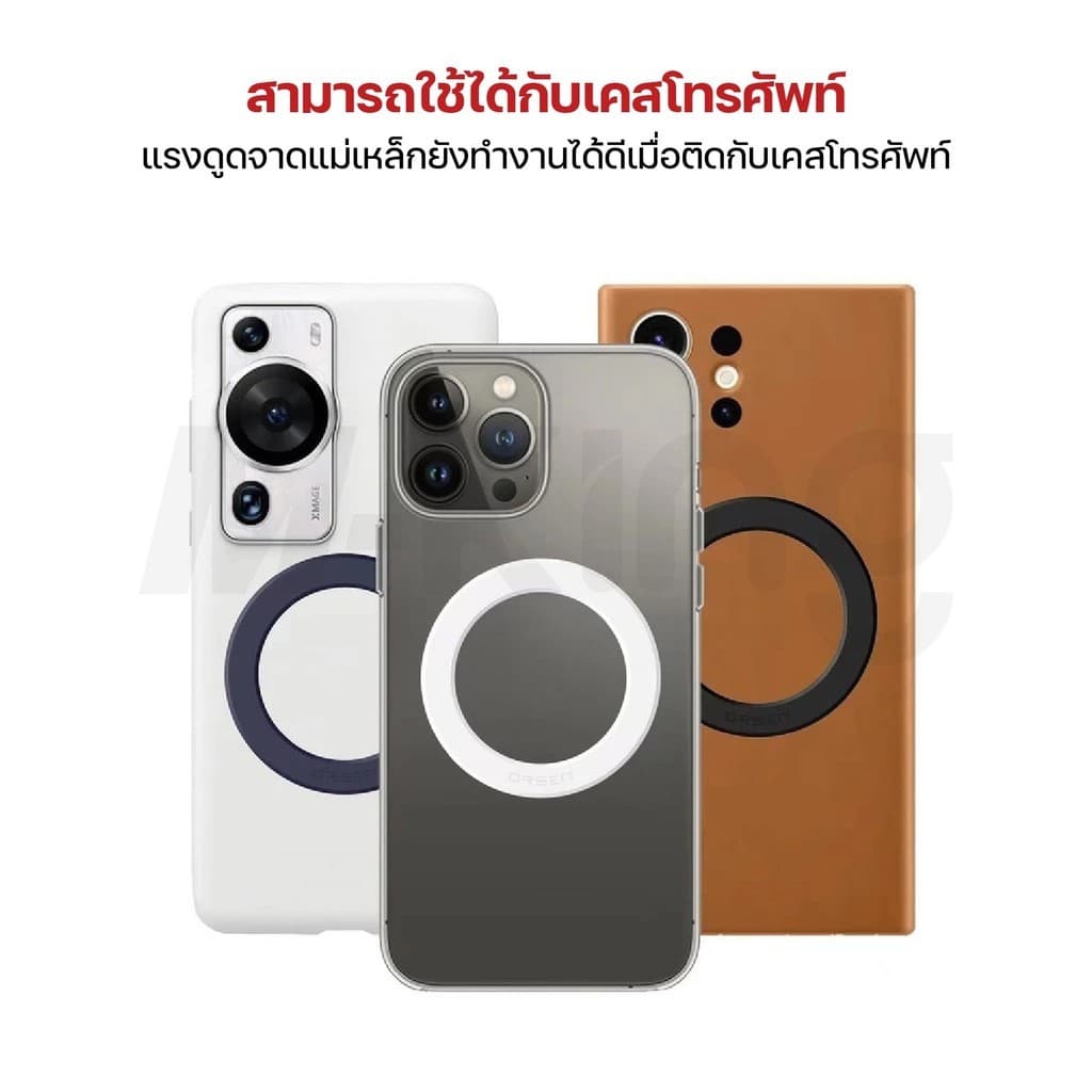 Orsen by Eloop R1 แม่เหล็กติดโทรศัพท์ Magnetic Ring สติกเกอร์แม่เหล็ก ติดเคส klongthom_comshop รูปที่ 7