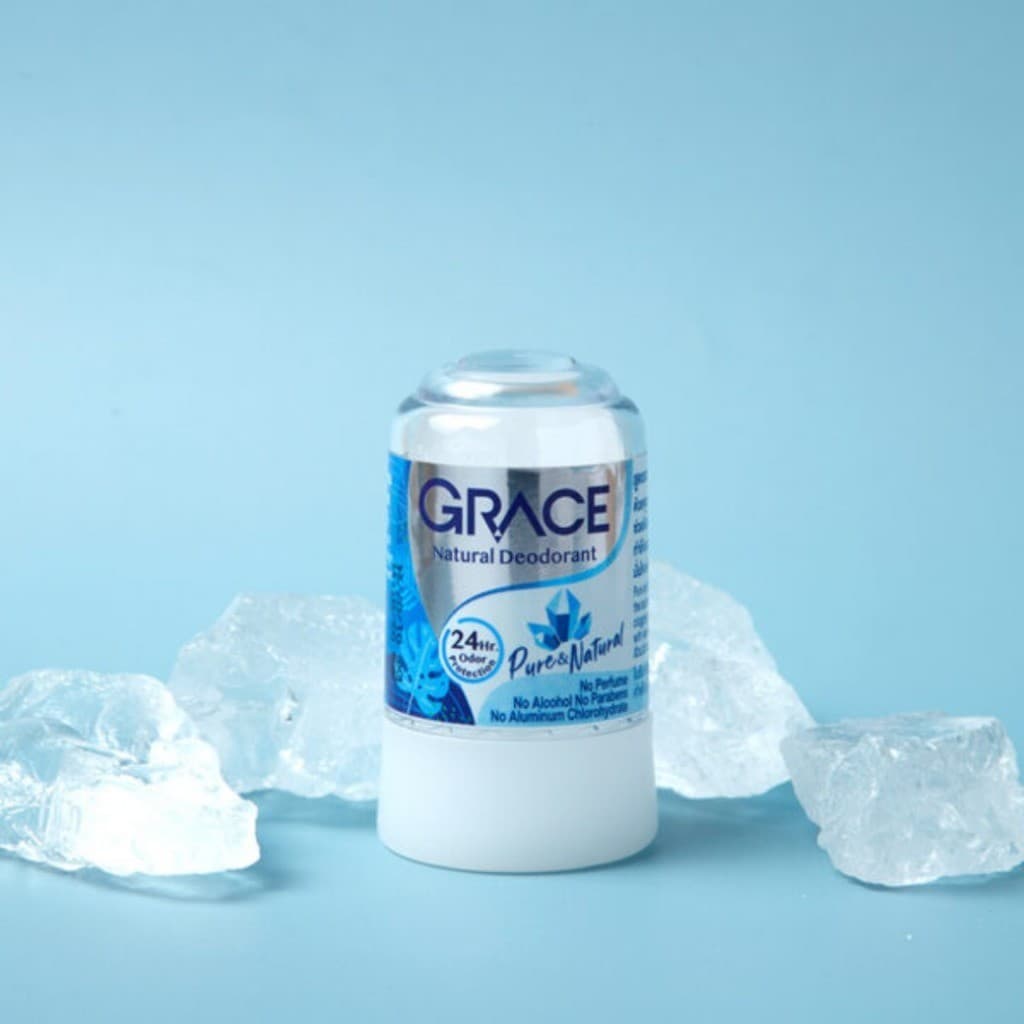 โรลออนสารส้มระงับกลิ่นกาย เกรซ มิเนอรัล ดีโอโดแรนท์ โรลออน สารส้ม Mineral Deodorant Stick 70g รูปที่ 2