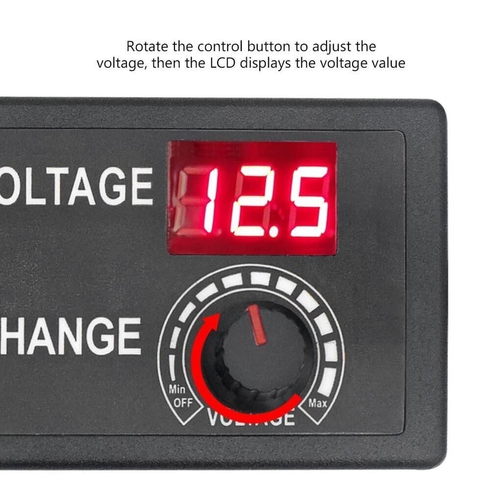 AC/DC 3V-12V 5A อะแดปเตอร์ ปรับโวลท์ได้ Adapter พร้อมหน้าจอแสดงผล รูปที่ 5