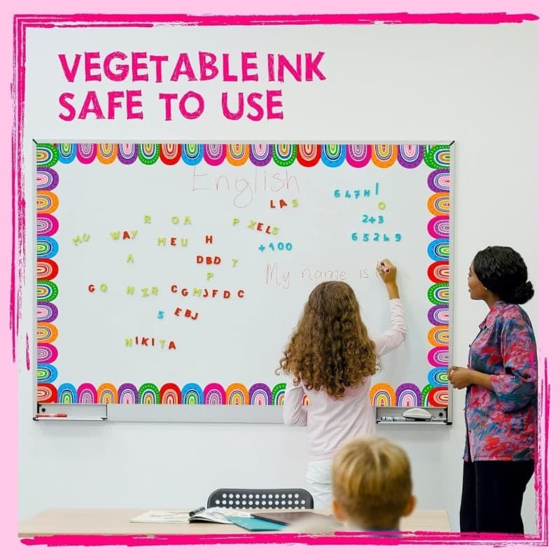 Cutep 10m สีสัน Bulletin Border Trim น่ารัก Bulletin Board Borders สติกเกอร์ Bulletin BOARD ตกแต่งสําหรับ Clas รูปที่ 8
