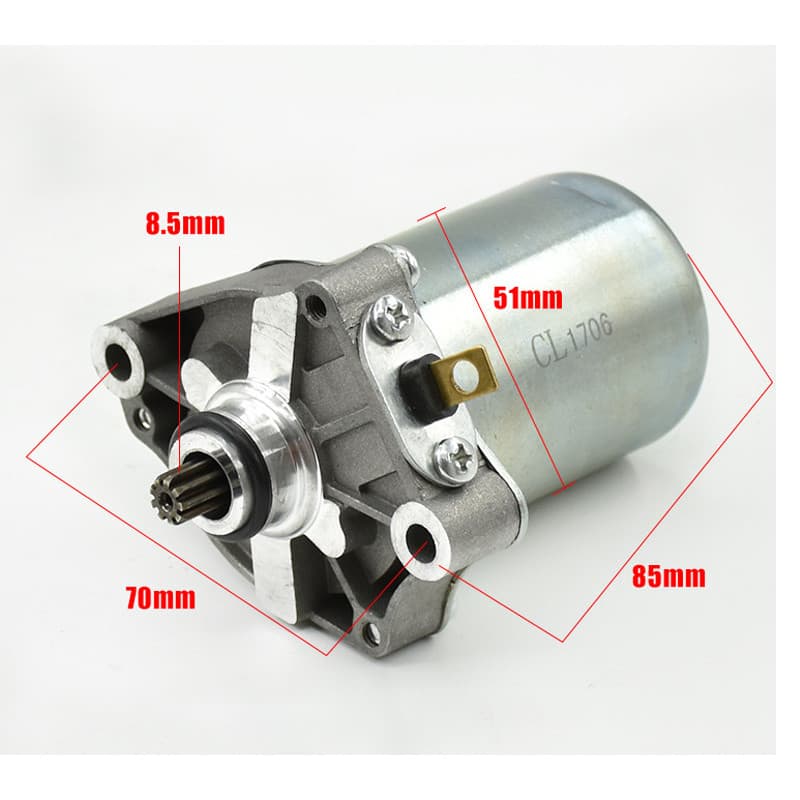 ไดสตาร์ทเดิม รุ่น MIO / WAVE125 / WAVE110INEW / CLICK / MIO125 / MIO115i รูปที่ 8