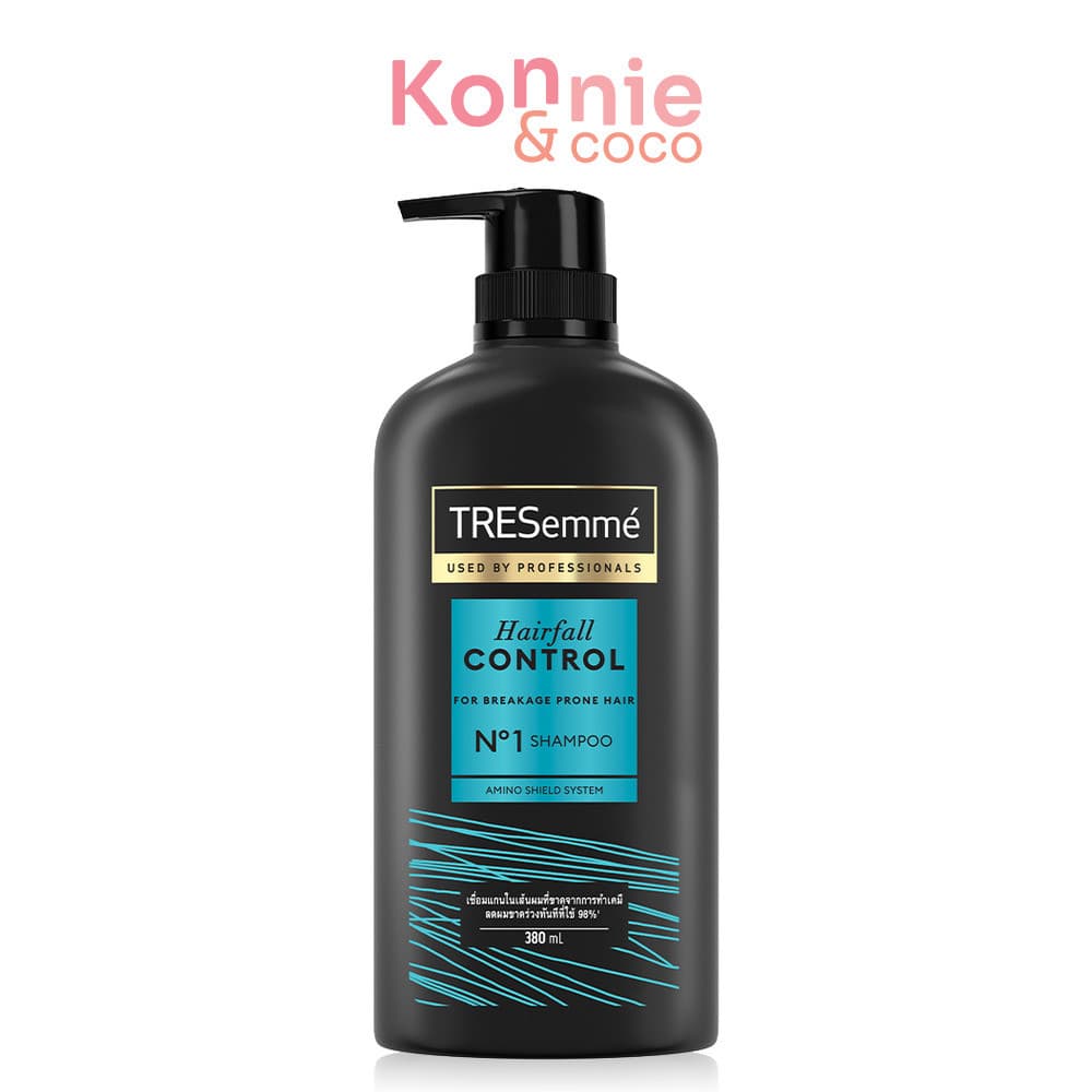 Tresemme Shampoo เทรซาเม่ แชมพูสระผม 380ml (Keratin Smooth/Bond Repair/Salon Detox/Hair Fall Control) รูปที่ 2