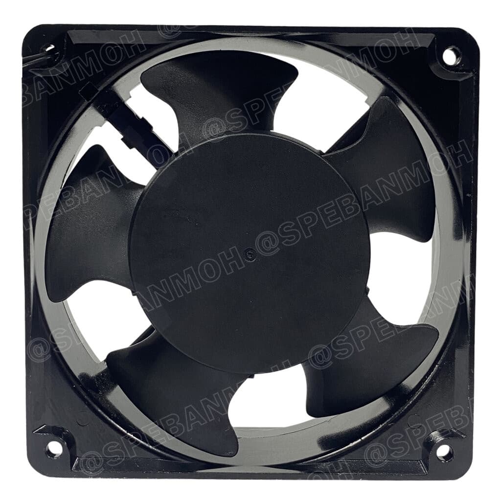 GH12038HA2BL 4.8 นิ้ว 220VAC 12038 พัดลมระบายอากาศ Axial Fan บอดี้เหล็ก พัดลมระบายอากาศ Sakaguchi พัดลมระบ... รูปที่ 5
