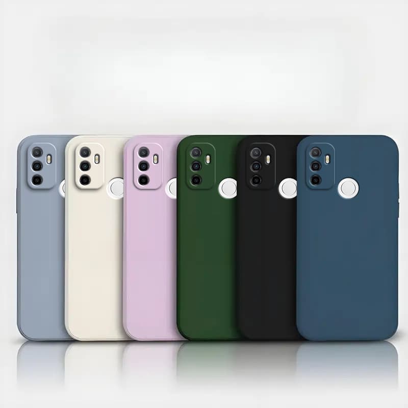 OPPO A53 2020 เคสโทรศัพท์ซิลิโคนสีทึบ YT รูปที่ 1