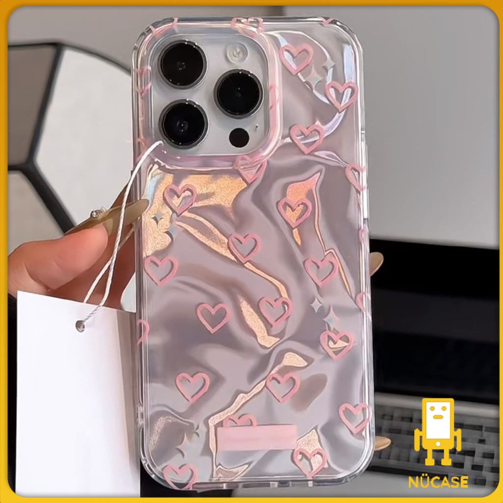 เจ๋งรักขนมสีคู่การ์ตูนดูเดิล เข้ากันได้กับ IPhone 16 13 15 11 14 12 Pro Max 6 8 6s 7 15 14 Plus XR XS X Max เคสสำหรับ รูปที่ 1